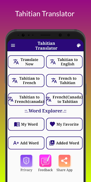Tahitian Translator Screenshot 1