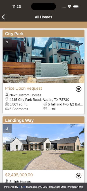 Austin Parade of Homes Screenshot 3
