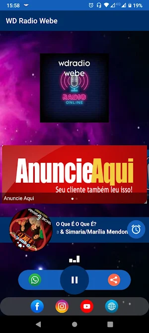 WD Rádio Webe Screenshot 1