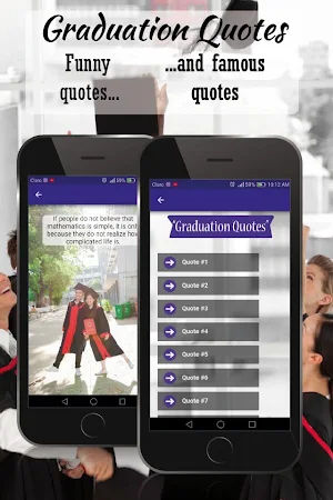 Graduation quotes wishes and congratulations cards Screenshot 1