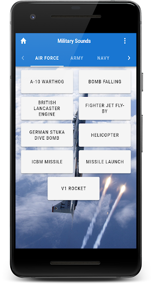 Military Sounds Soundboard Screenshot 2