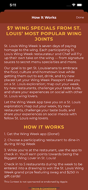 St. Louis Wing Week Screenshot 1