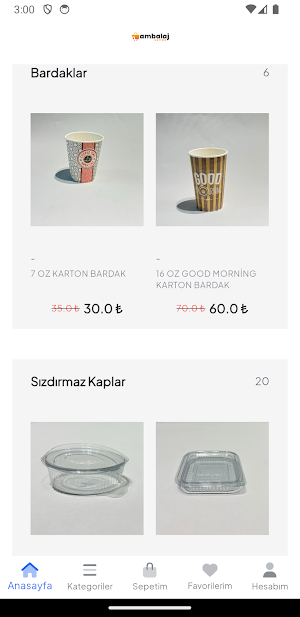 ambalaj sende Screenshot 2