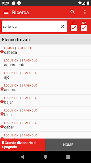 lo Spagnolo - Zanichelli Screenshot 1