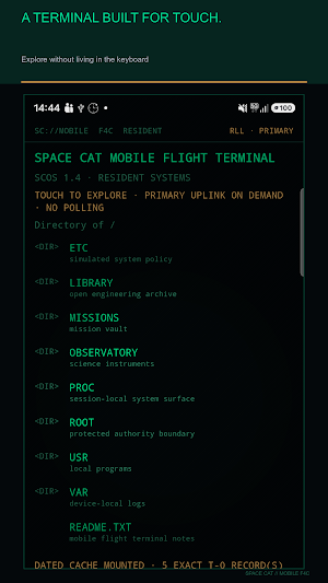 Space Cat: Mission Terminal Screenshot 3