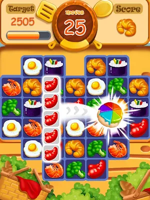 cook chef match 3 Screenshot 2