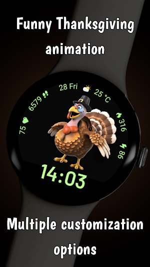 Thanksgiving Turkey Animated Screenshot 1
