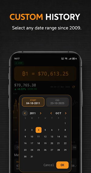 BitStats: Bitcoin Price & More Screenshot 2