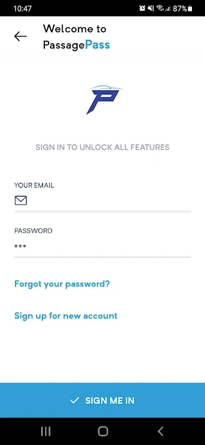 PassagePass Screenshot 3