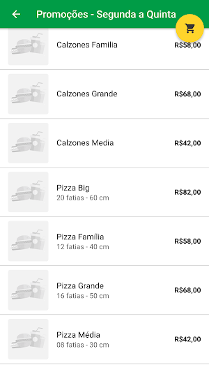 Big Pizzas Litoral - Brusque Screenshot 2