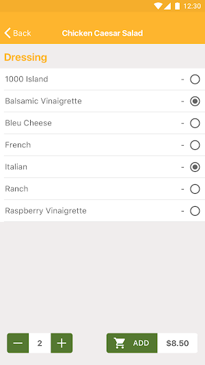 Amber Rose Restaurant Screenshot 2