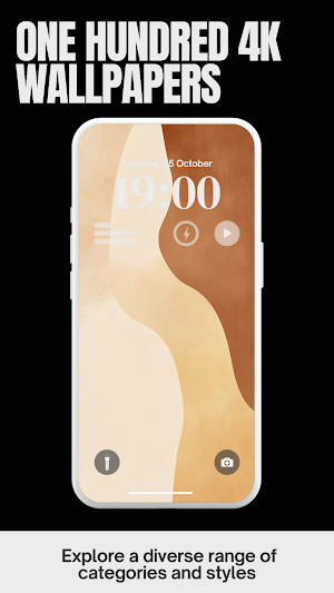 Earth Tone Gradient Wallpaper Screenshot 2