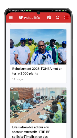 BurkinaFaso Actualités Screenshot 3