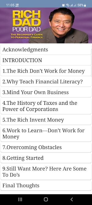 Rich dad poor dad Screenshot 3