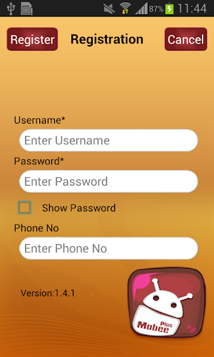 Mobeeplus Screenshot 1