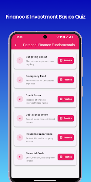 Finance & Investment Basics Screenshot 1
