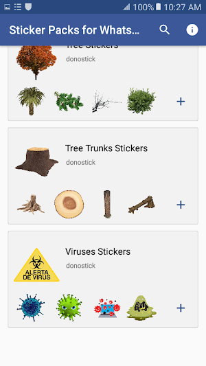 Nature Stickers for WhatsApp - WAStickerApps Pack Screenshot 3