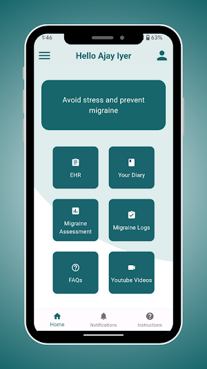NeuroCare - Migraine Care App Screenshot 1