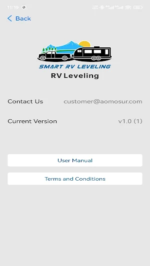 AMS RV Leveler Screenshot 3