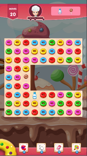 Donut Match 3 : Puzzle Game Screenshot 1
