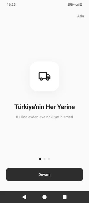 OrtakNakliye Taşınma Platformu Screenshot 2