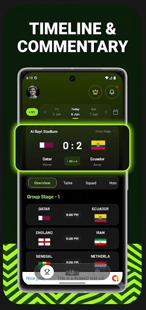 ScoreBay:Football Score Live Screenshot 1