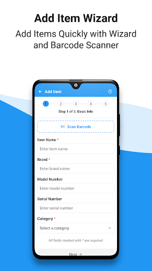 MyItemizer Screenshot 1