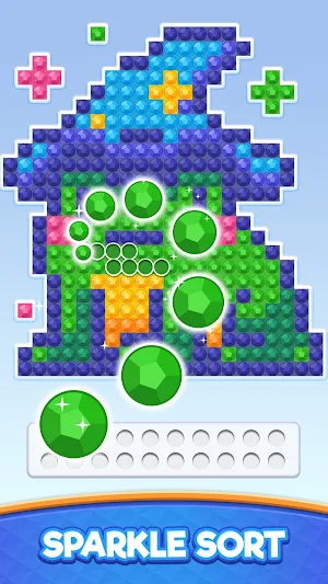Jewel Sort: Glow Puzzle Screenshot 3