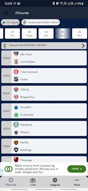 Football Live TV Streaming Screenshot 2