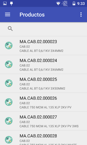 Prodiel Gestión Almacenes Screenshot 2