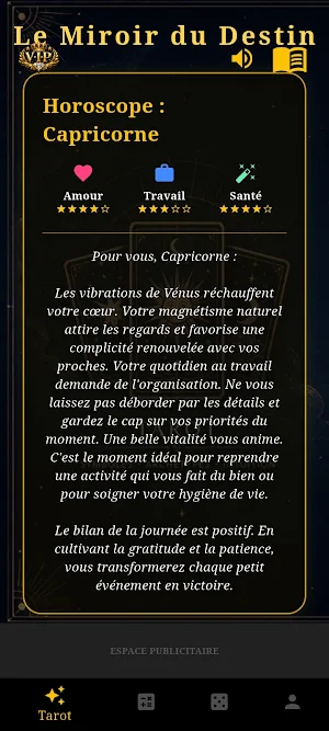 Miroir du Destin : Tarot Screenshot 2