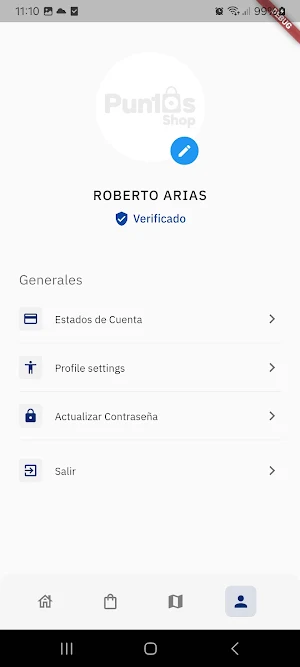 Monedero Puntos Shop Screenshot 0