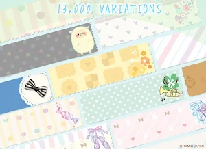 Simple Notepad Flowery Kiss Screenshot 1