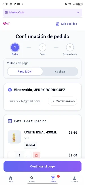 Marketcatia Screenshot 1