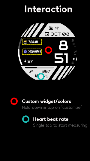 JJ-Digital008 Watch Face Screenshot 2