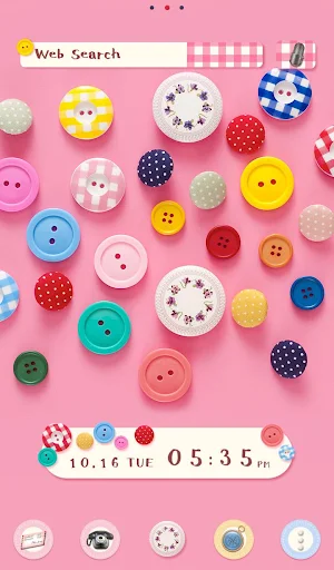 Colorful Buttons Theme Screenshot 0