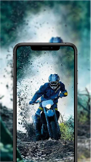 Moto Trail Offline Wallpaper Screenshot 1