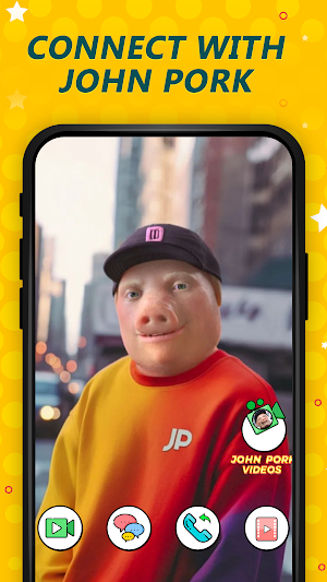 John Pork In Video Call Screenshot 0
