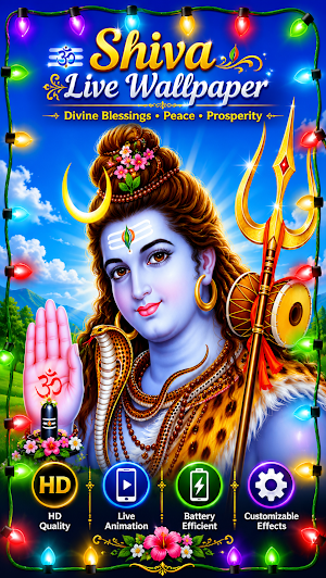 Lord Shiva Live Wallpaper Screenshot 2