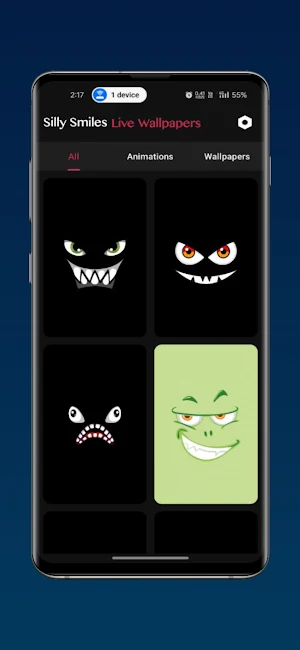Silly Smile Live Wallpaper 4K Screenshot 2