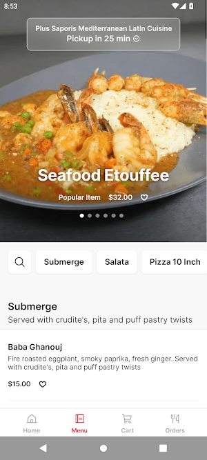 Plus Saporis Mediterranean Screenshot 1