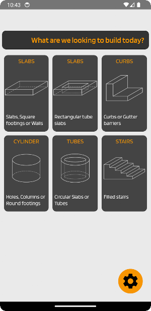 Concrete Calculator Screenshot 0