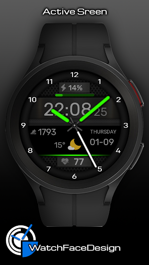 WaTchG001: Analog watch face Screenshot 1