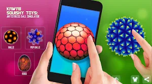 Kawaii Squishy Toys : Anti Stress Ball Simulator Screenshot 2