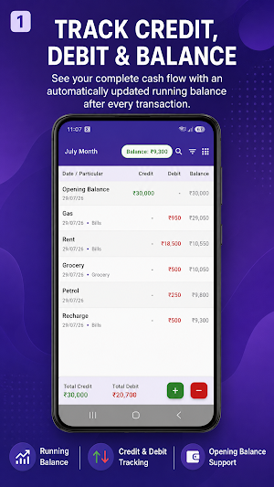 Cash Book – Expense Tracker Screenshot 0