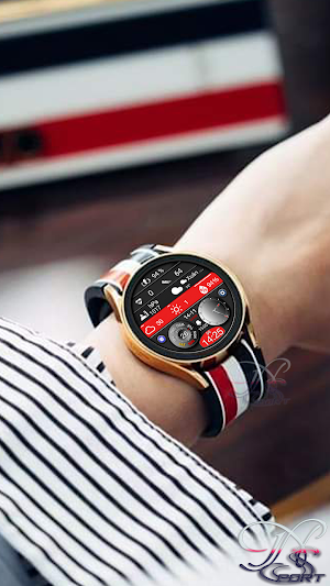 N-SPORT675 Hybird WearOS Face Screenshot 1