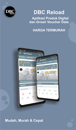 DBC Reload : Aplikasi Agen Pulsa, eMoney & PPOB Screenshot 0