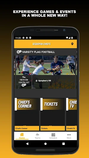 Sequoyah HS Chiefs Canton GA Screenshot 0