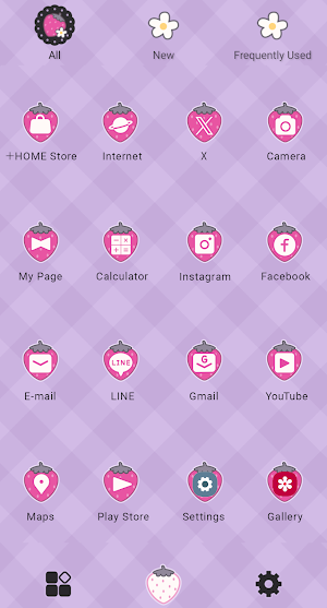 Strawberries ＆ Gothic Gingham Screenshot 2
