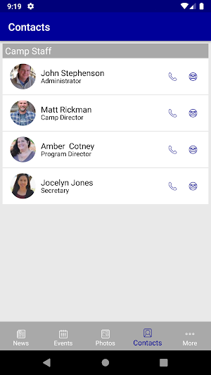 Camp ASCCA Screenshot 2